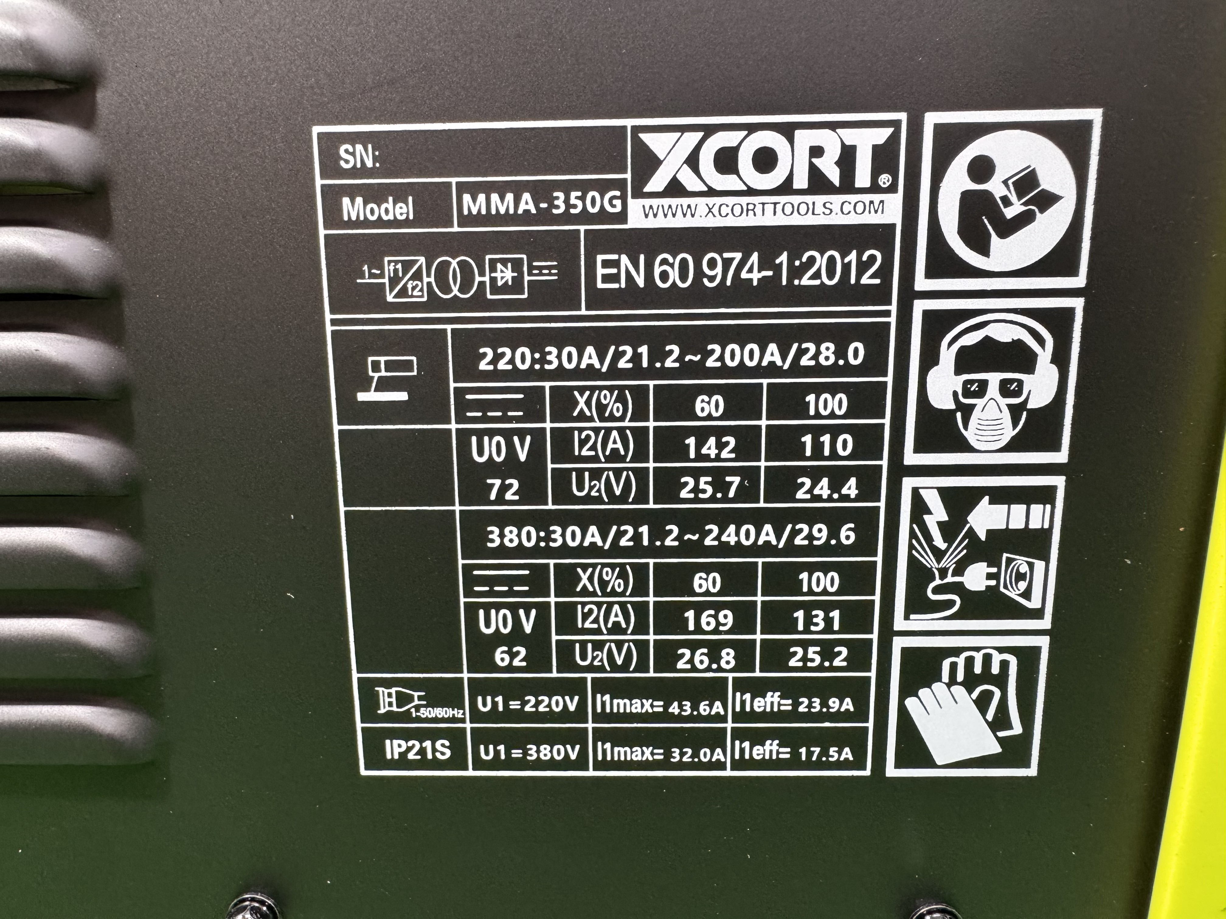 XCORT-350G — Сварочный апарат в Оше, УСТА24