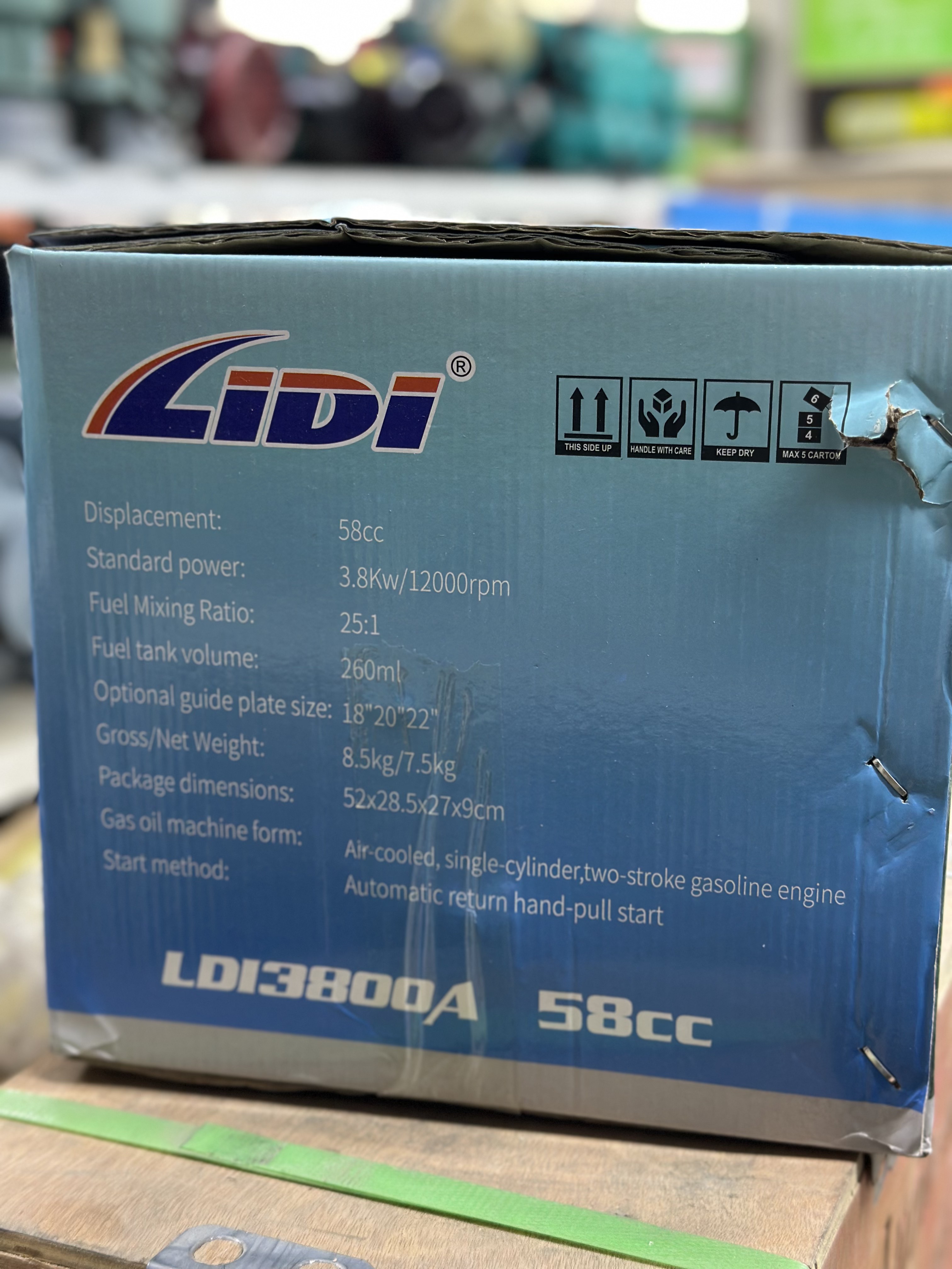 LIDI LDI3800A — Бензо и Электро пилы в Оше, УСТА24